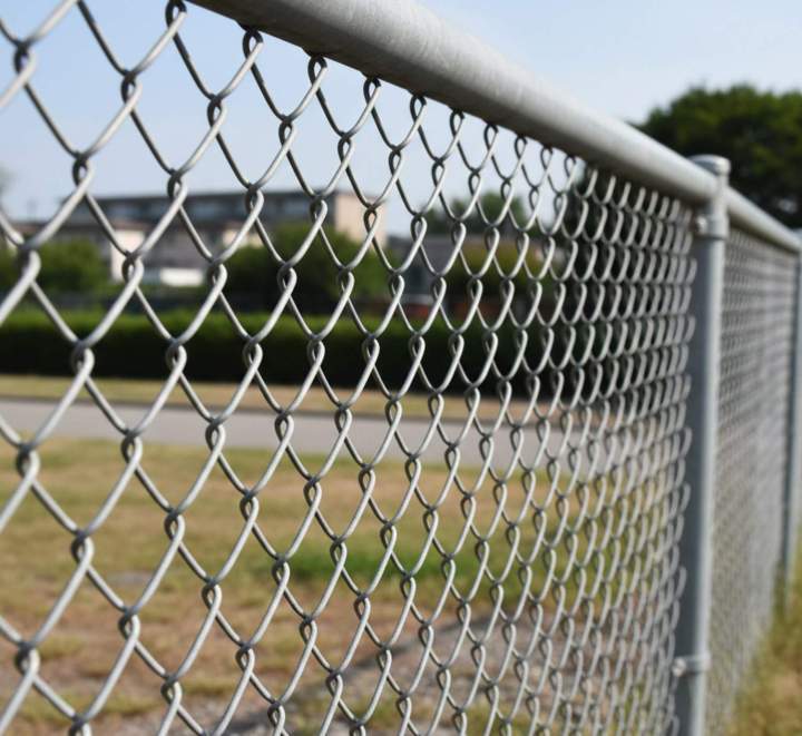 Pose de clôtures à maille de chaînes Montréal
