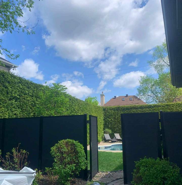 Clôture en composite Montréal