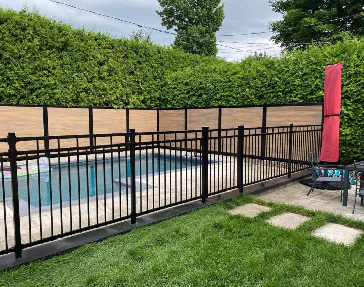 Clôture ornementale résistante Montréal